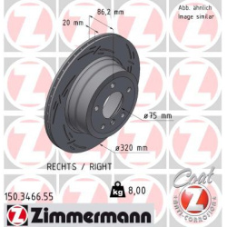  stabdžių diskas (1vnt) <small>BLACK Z</small>