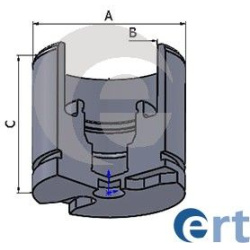  stūmoklis, stabdžių apkaba