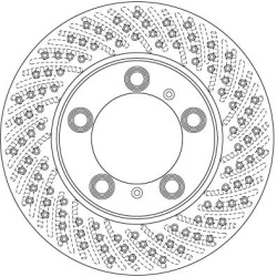  stabdžių diskas (1vnt) <small>TRW SINGLE</small>