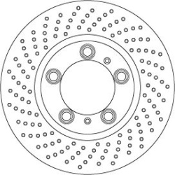  stabdžių diskas (1vnt) <small>TRW SINGLE</small>