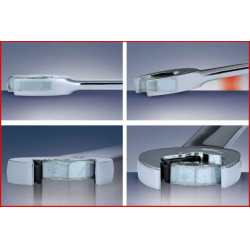  terkšlinių veržliarakčių komplek, uždarais / atvirais galais