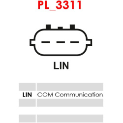 reguliatorius, kintamosios srovės generatorius <small>Brand new AS-PL</small>