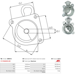  starterio dangtelis, karbiuratorius <small>Brand new AS-PL</small>