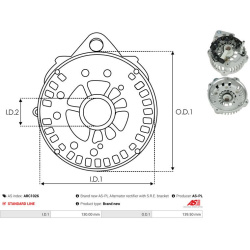  apsauginis dangtelis, kint. sr. generatorius <small>Brand new AS-PL</small>