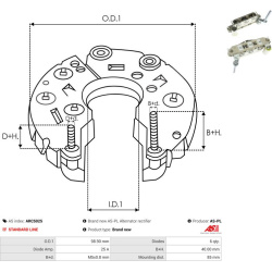  lygintuvas, kintamosios srovės generatorius