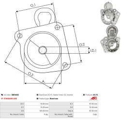  starterio dangtelis, karbiuratorius <small>Brand new AS-PL</small>