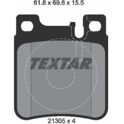  stabdžių trinkelių rinkinys, diskinis stabdys <small>Q+</small>