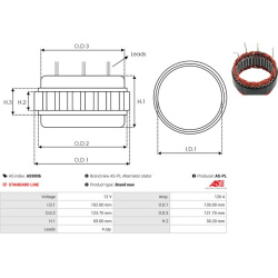  Statorius, generatorius <small>Brand new AS-PL</small>