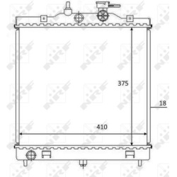  radiatorius, variklio aušinimas