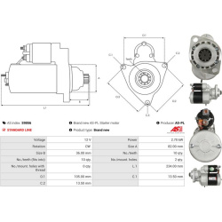 starteris <small>Brand new AS-PL</small>