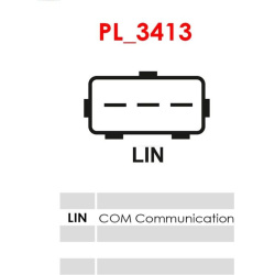  reguliatorius, kintamosios srovės generatorius <small>Brand new AS-PL</small>