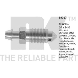  alsuoklio varžtas / vožtuvas