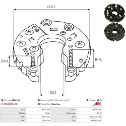  lygintuvas, kintamosios srovės generatorius