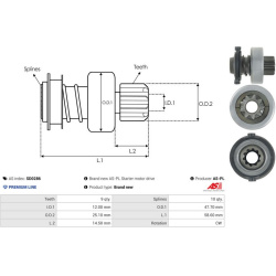  laisvos eigos pavara, starteris