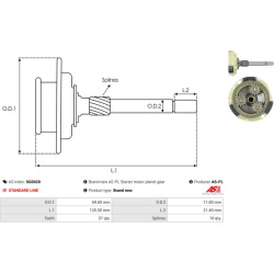  žiedinis krumpliaratis, planetinės pavaros <small>Brand new AS-PL</small>