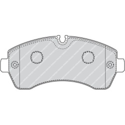  stabdžių trinkelių rinkinys, diskinis stabdys <small>PREMIER ECO FRICTION</small>