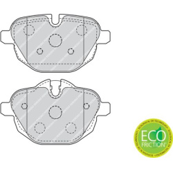  stabdžių trinkelių rinkinys, diskinis stabdys <small>PREMIER ECO FRICTION</small>