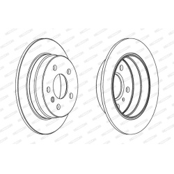  stabdžių diskas (1vnt) <small>PREMIER Coat+ disc</small>