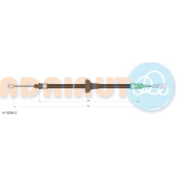 trosas, stovėjimo stabdys  trosas, stovėjimo stabdys