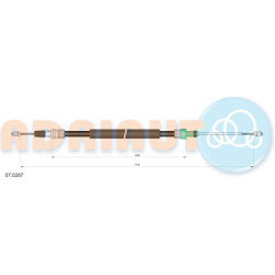 trosas, stovėjimo stabdys