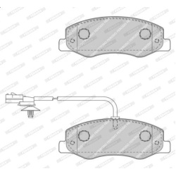  stabdžių trinkelių rinkinys, diskinis stabdys <small>PREMIER ECO FRICTION</small>