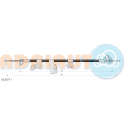  trosas, stovėjimo stabdys