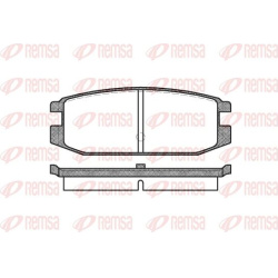  stabdžių trinkelių rinkinys, diskinis stabdys
