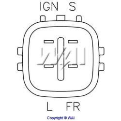  reguliatorius, kintamosios srovės generatorius