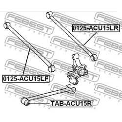  valdymo svirties/išilginių svirčių įvorė