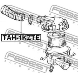  įsiurbimo vamzdis, oro filtras