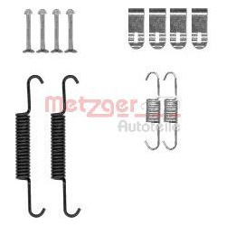  priedų komplektas, stovėjimo stabdžių trinkelės