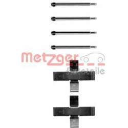  priedų komplektas, diskinių stabdžių trinkelės