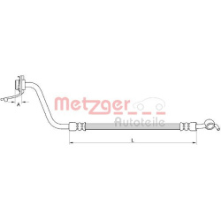  stabdžių žarnelė