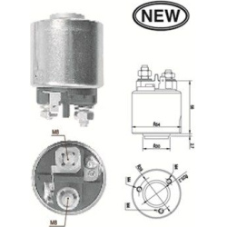  solenoidinis jungiklis, starteris