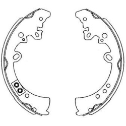  stabdžių trinkelių komplektas