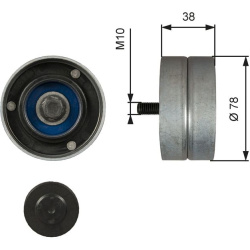  kreipiantysis skriemulys, V formos rumbuotas diržas <small>FleetRunner™</small>