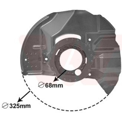  apsauginis skydas, stabdžių diskas