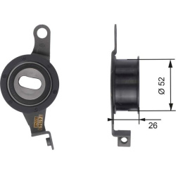  įtempiklio skriemulys, paskirstymo diržas <small>PowerGrip™</small>