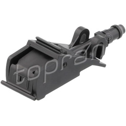  plovimo skysčio purkštukas, priekinis langas