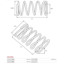  remonto komplektas, starteris <small>Brand new AS-PL</small>